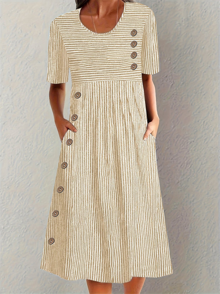 Saphira™ | Striped Summer Dress