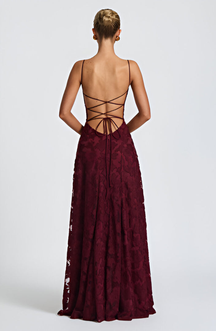 Yasmine™ | Maxi dress with lace corset