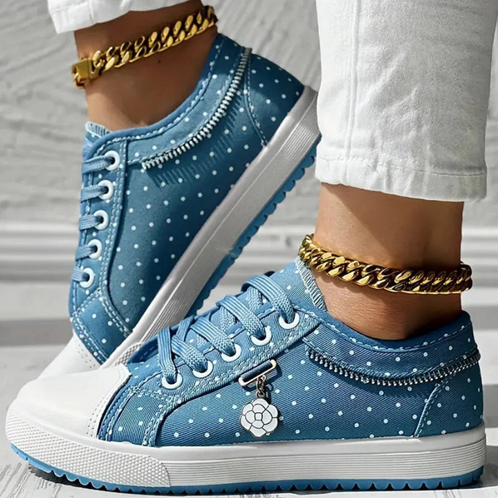 Jesslyn™ Floral Mesh Comfort Sneakers