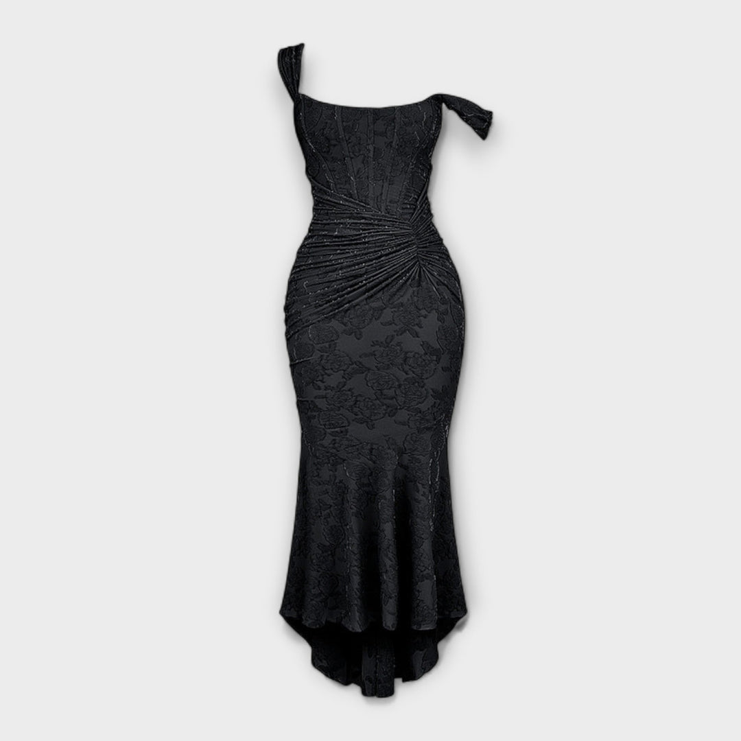 Jade™  - Long Dress with Elegant and Refined Corset