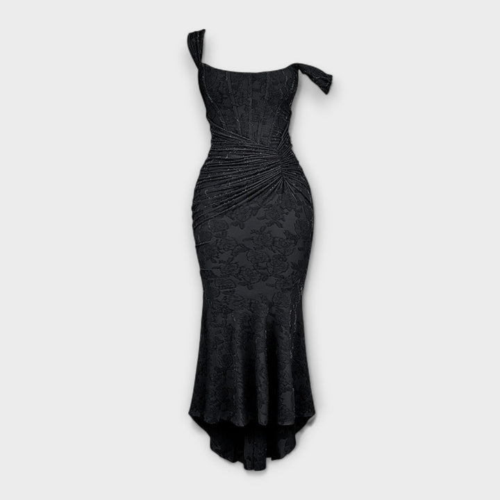 Jade™  - Long Dress with Elegant and Refined Corset