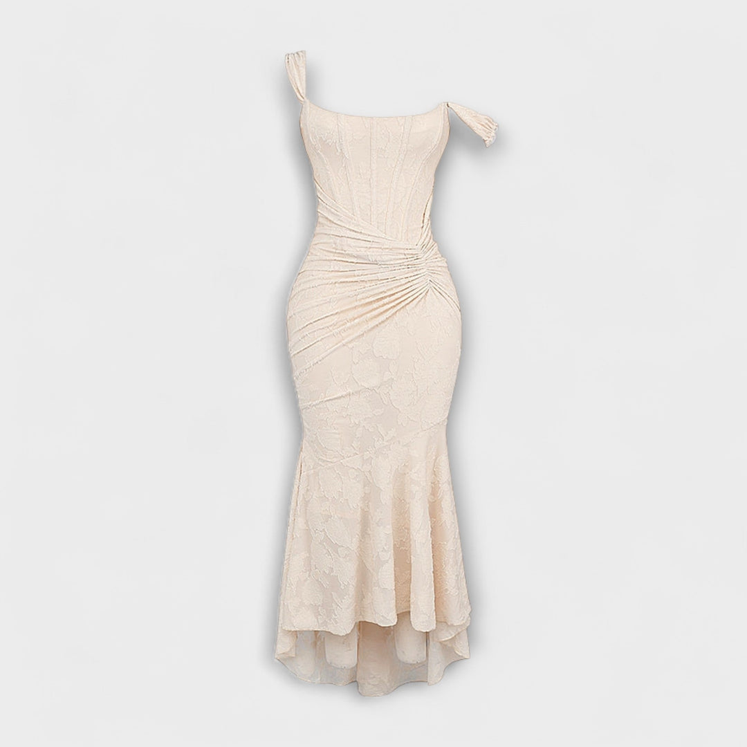 Jade™  - Long Dress with Elegant and Refined Corset