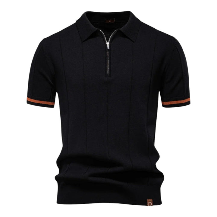 John™  - Casual Atheletic Zipper Polo Shirt
