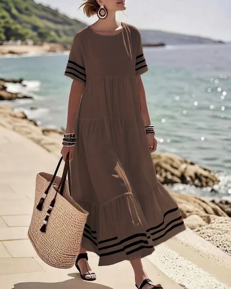 Lucie™ | Modern Short Sleeved Dress