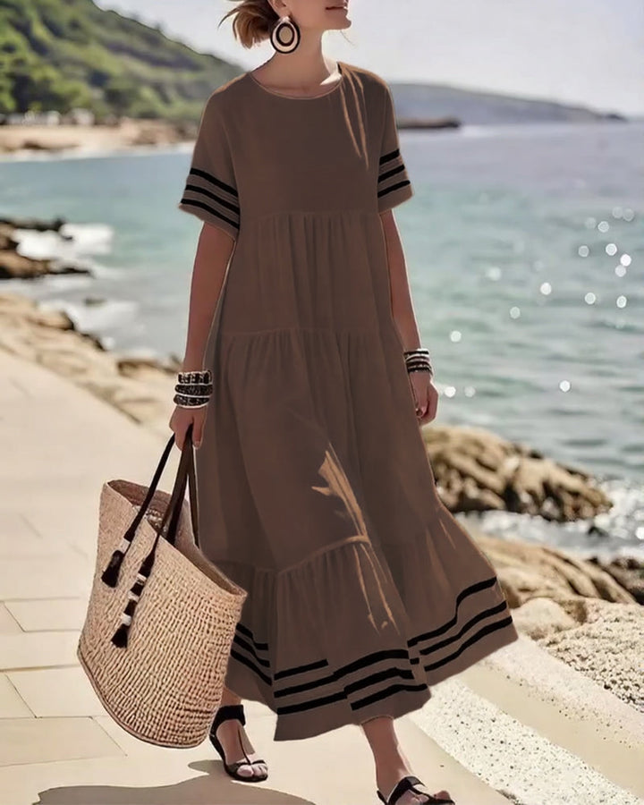 Lucie™ | Modern Short Sleeved Dress