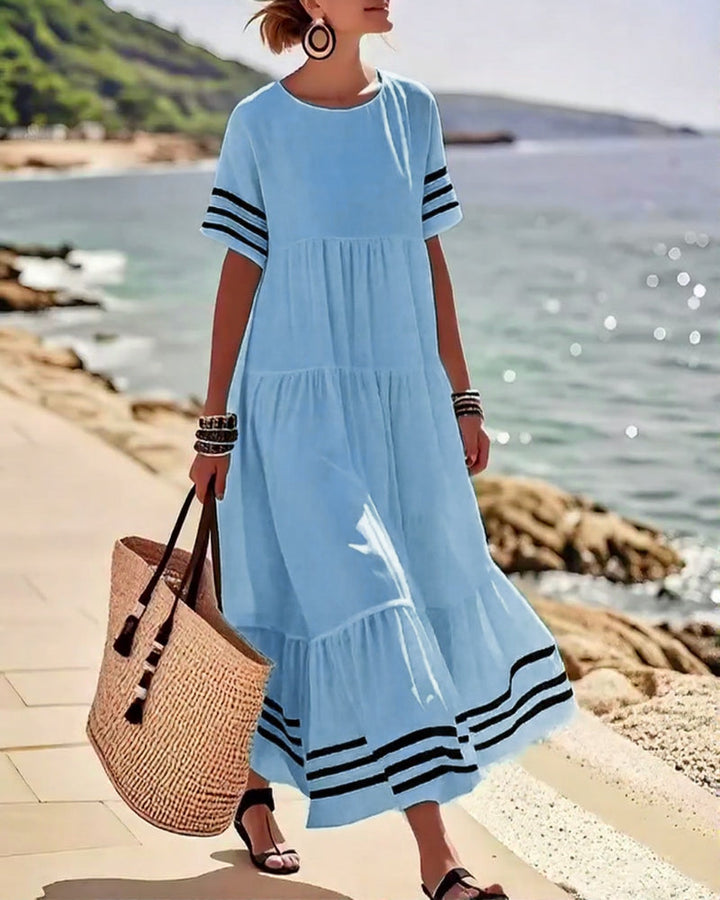 Lucie™ | Modern Short Sleeved Dress