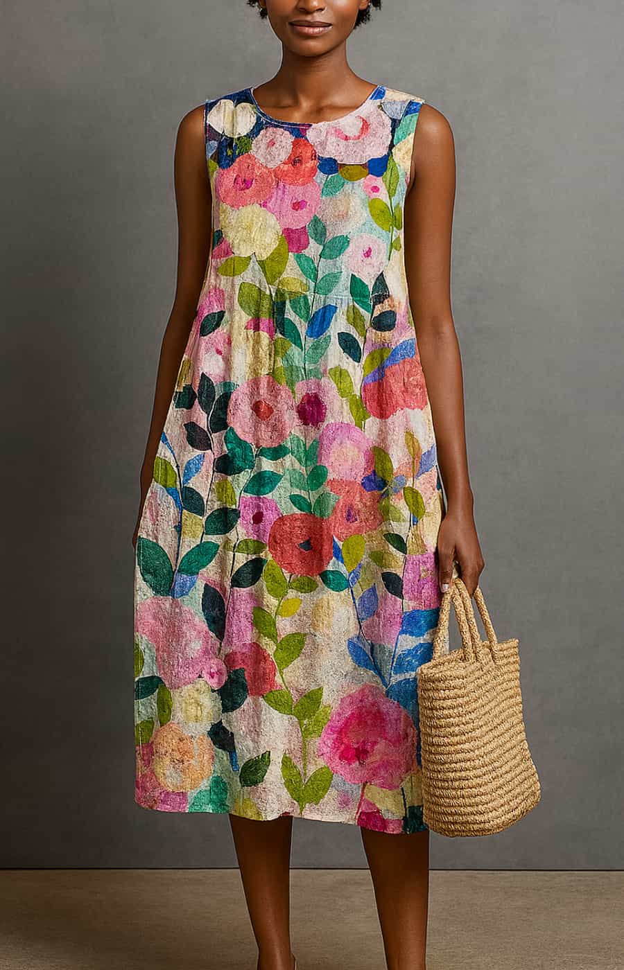 Aubrey™ - Stylish Casual Midi Dress