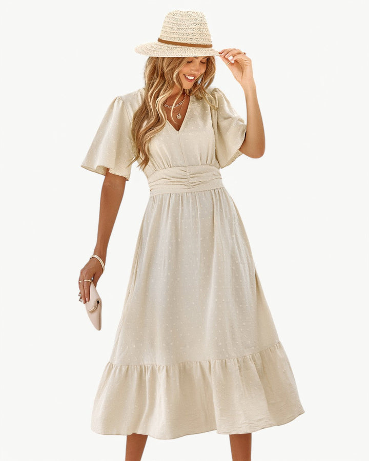 Zola™ Elegant Summer Solid Color Dress