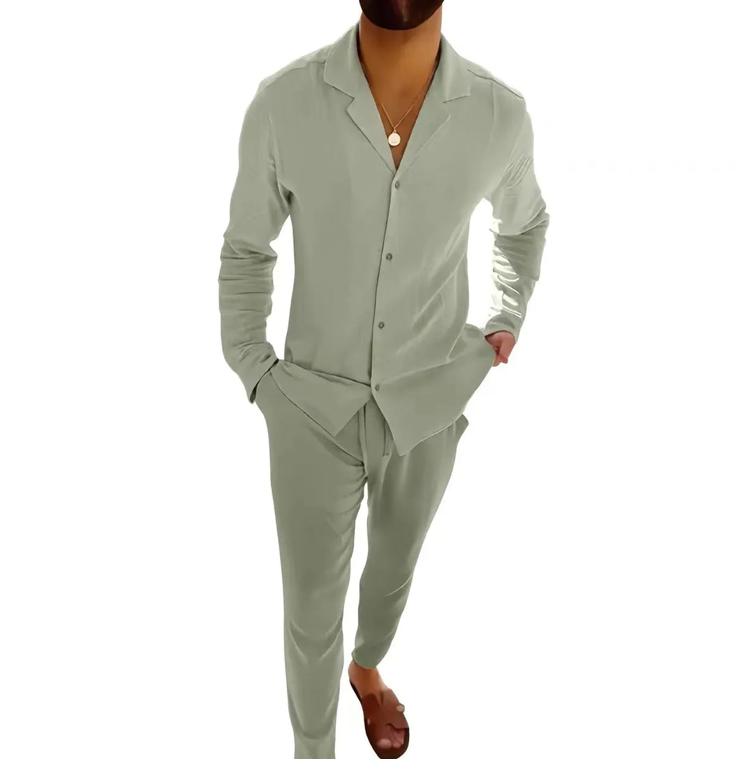 James™ | Summer Linen Men's Set
