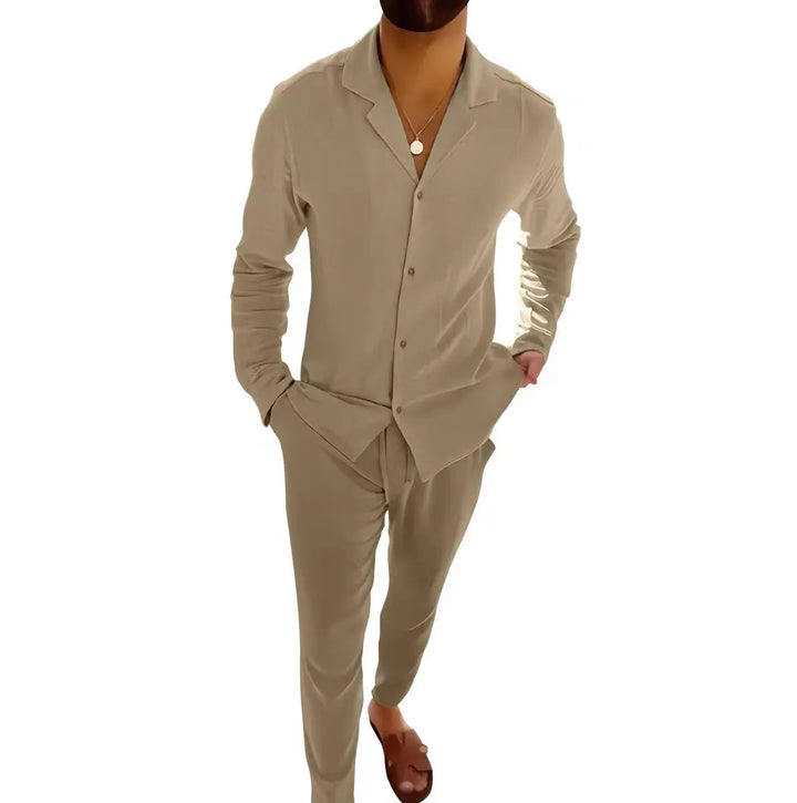 James™ | Summer Linen Men's Set