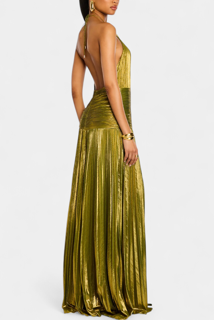 Suzy™ | Sparkling Elegance and Backless Design