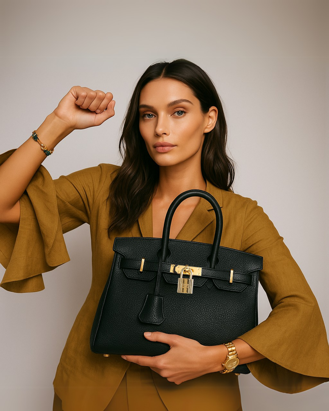 Mirae™ Belle Noir Handbag