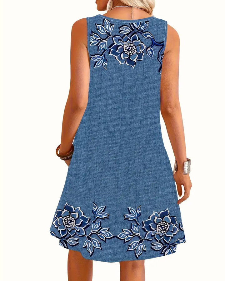 Morgan™ - Sleeveless Denim Dress