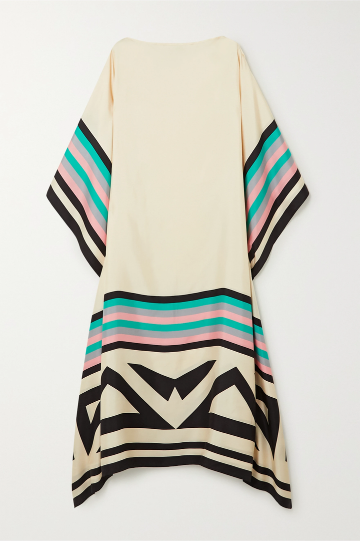 Delaney™ Elegant Printed Kaftan Dress