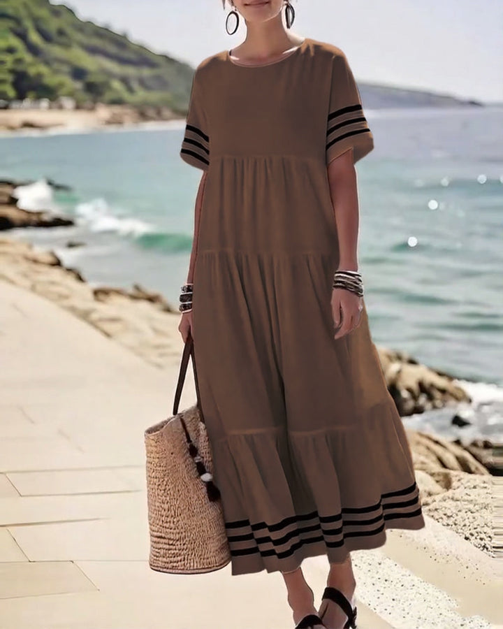 Lucie™ | Modern Short Sleeved Dress