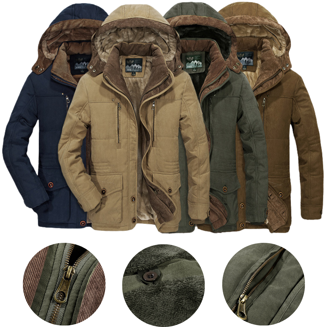 Caius™ Fleece-Lined Winter Jacket"