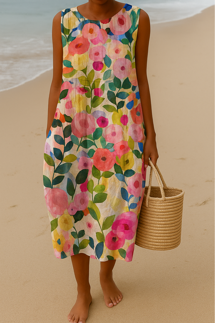 Megan™  | Elegant Floral Dress