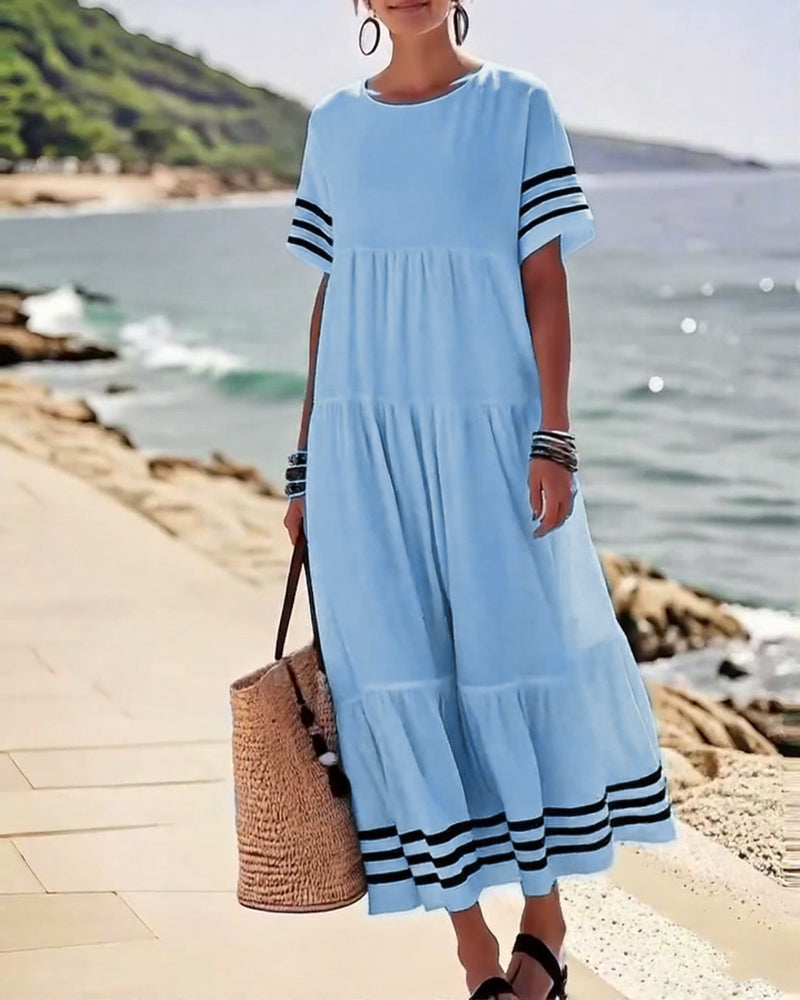 Lucie™ | Modern Short Sleeved Dress