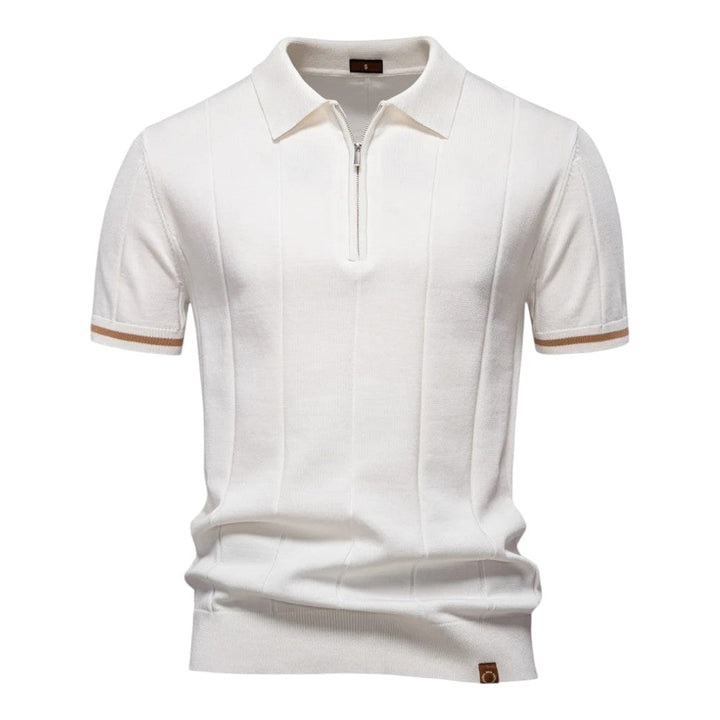 John™  - Casual Atheletic Zipper Polo Shirt