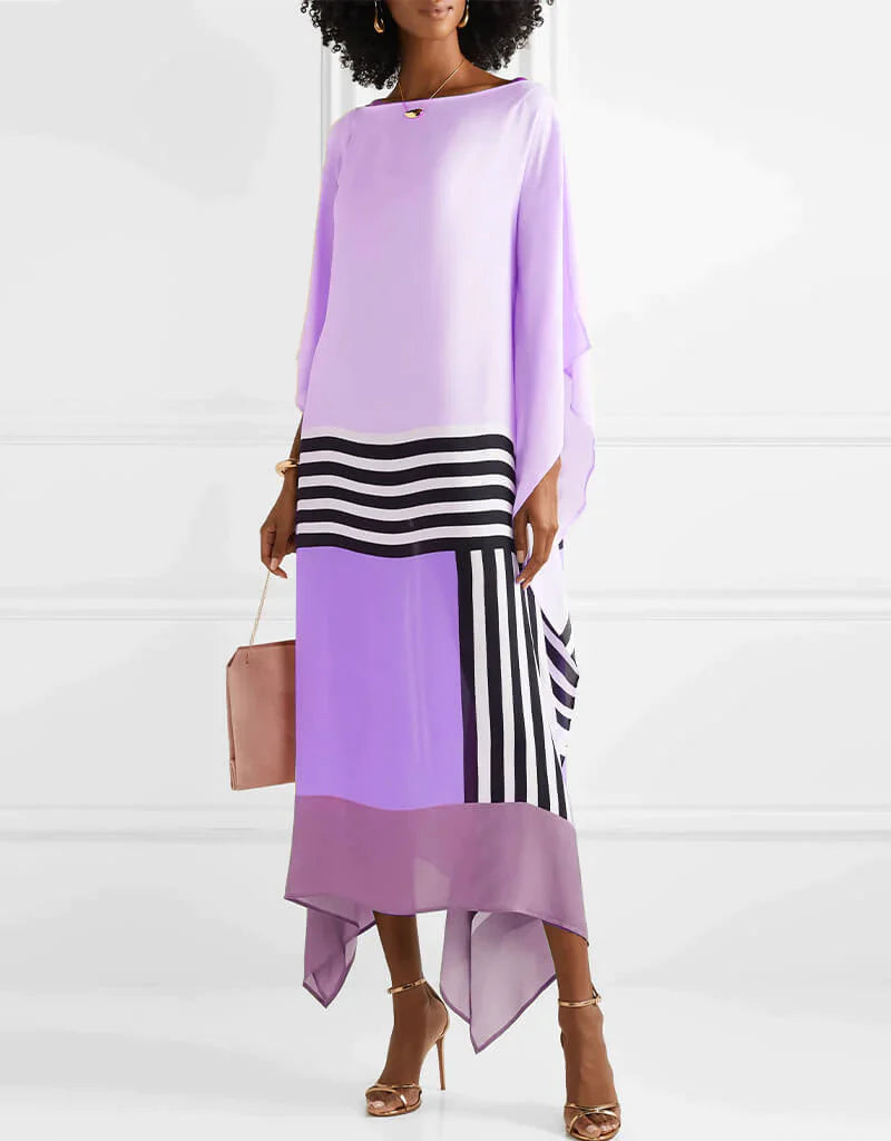 Delaney™ Elegant Printed Kaftan Dress