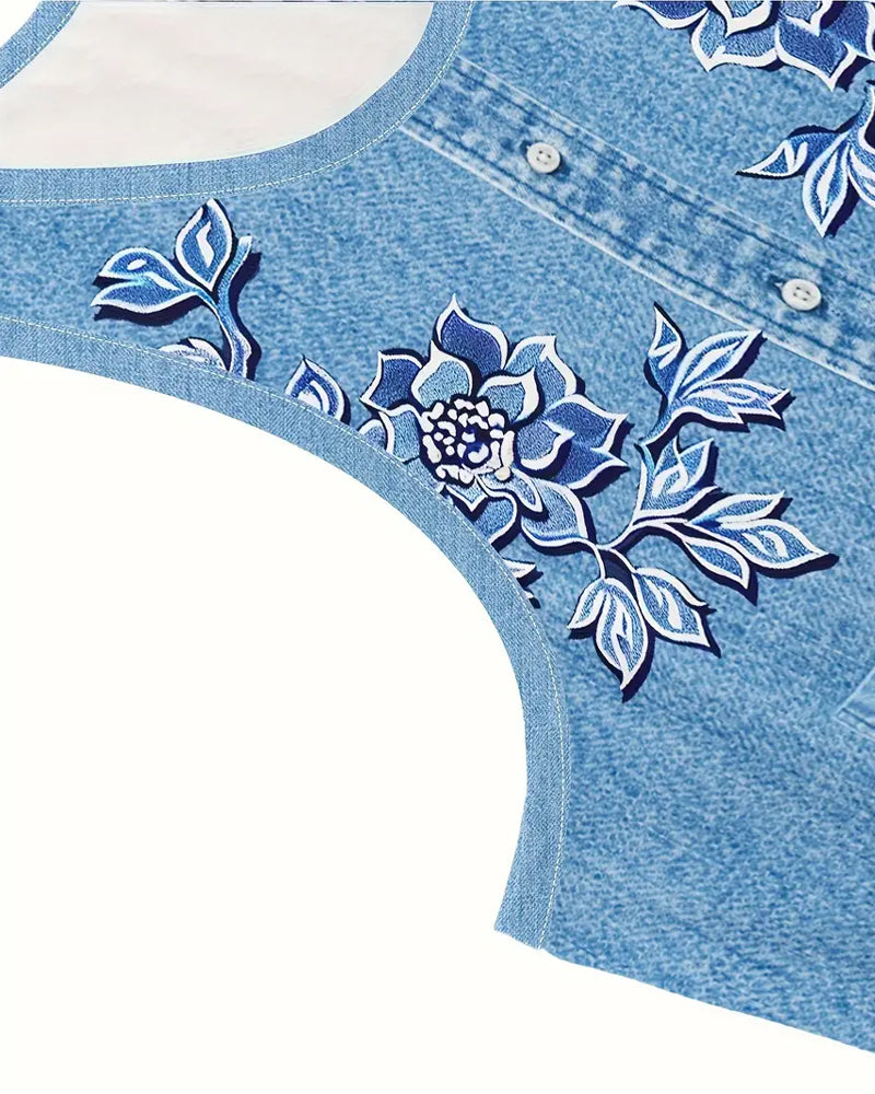 Morgan™ - Sleeveless Denim Dress