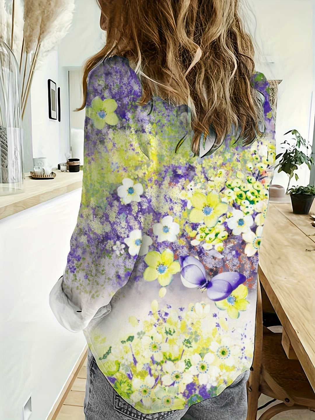 Callista™ Floral Watercolor Blouse