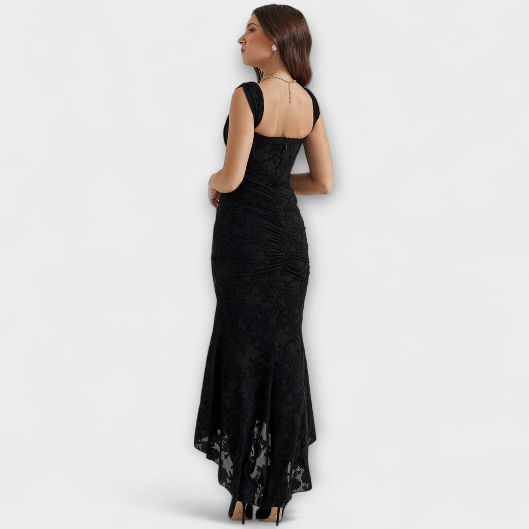 Jade™  - Long Dress with Elegant and Refined Corset