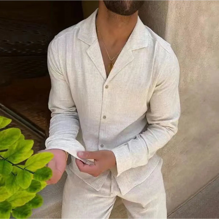 James™ | Summer Linen Men's Set