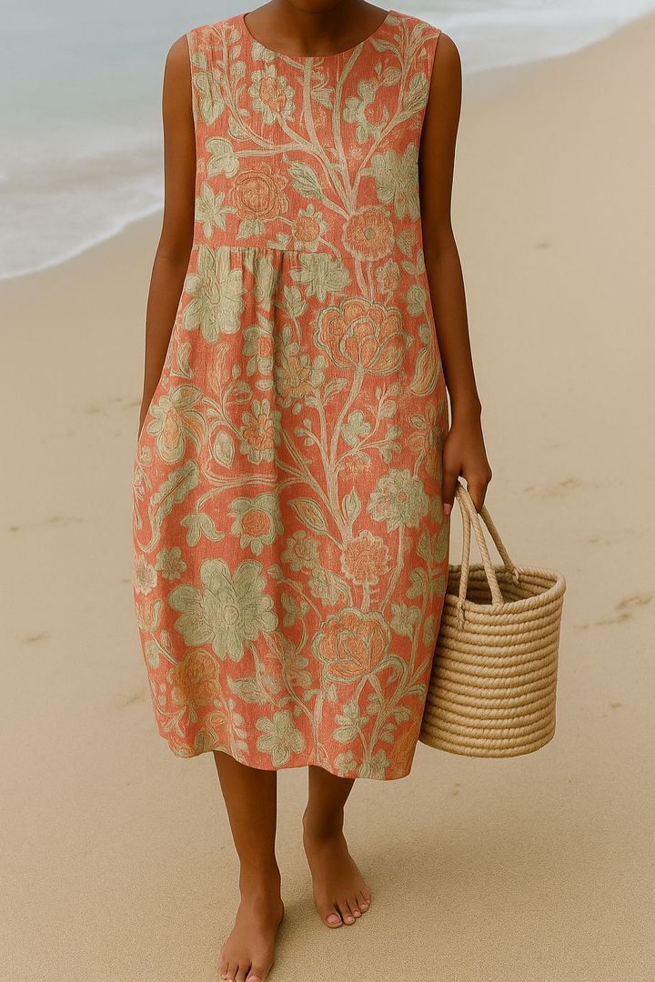 Megan™  | Elegant Floral Dress