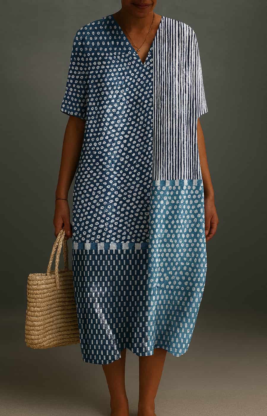 Aubrey™ - Stylish Casual Midi Dress