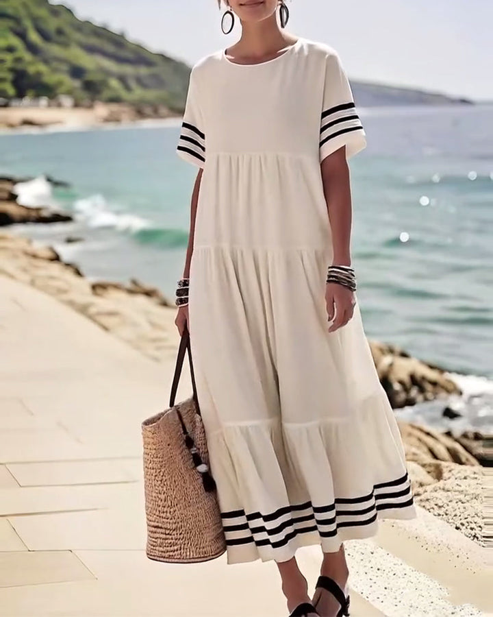 Lucie™ | Modern Short Sleeved Dress