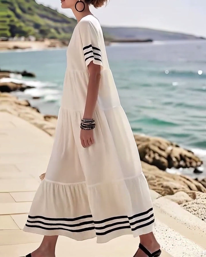 Lucie™ | Modern Short Sleeved Dress