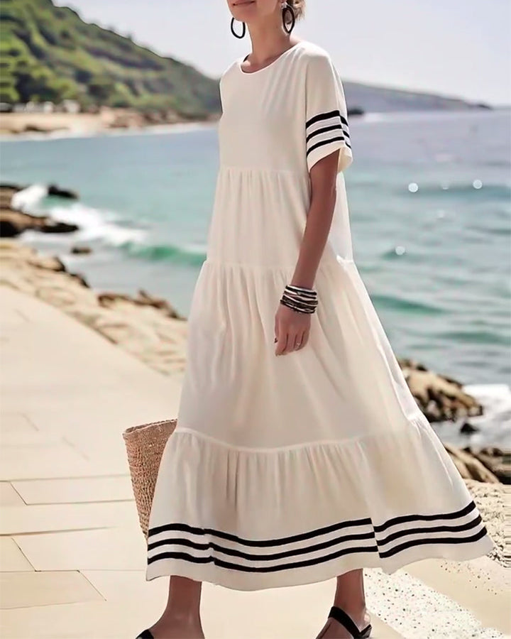 Lucie™ | Modern Short Sleeved Dress