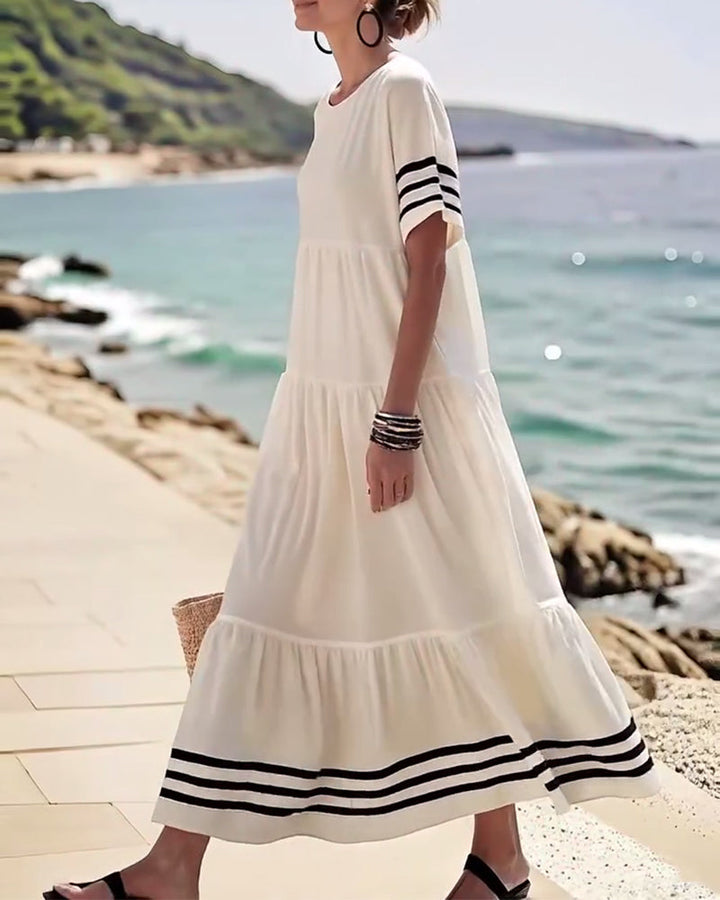 Lucie™ | Modern Short Sleeved Dress
