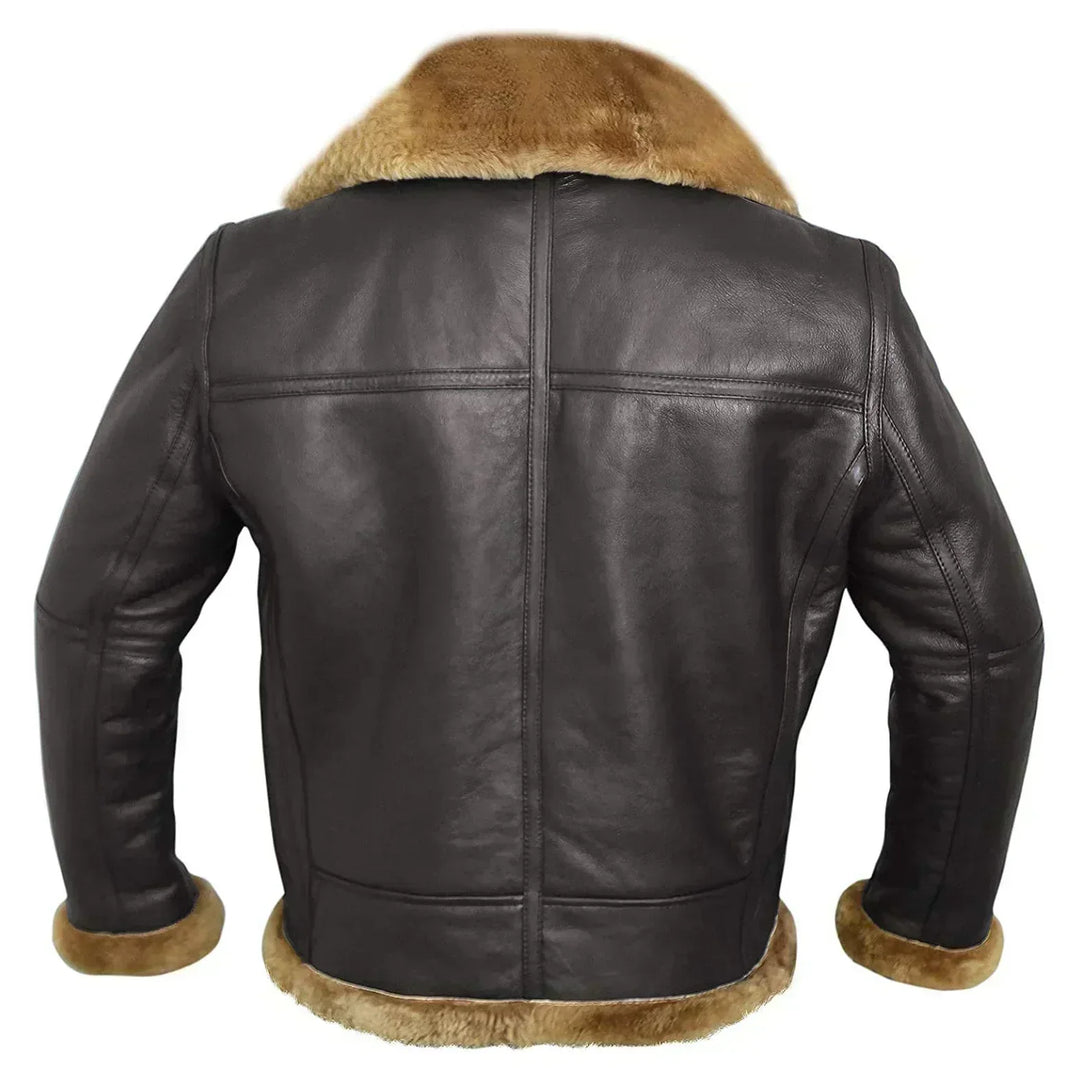 Noah™ Shearling VeganLeather Jacket