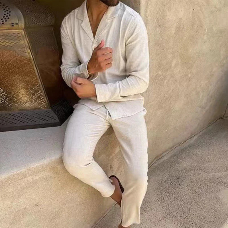 James™ | Summer Linen Men's Set