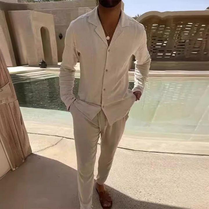 James™ | Summer Linen Men's Set