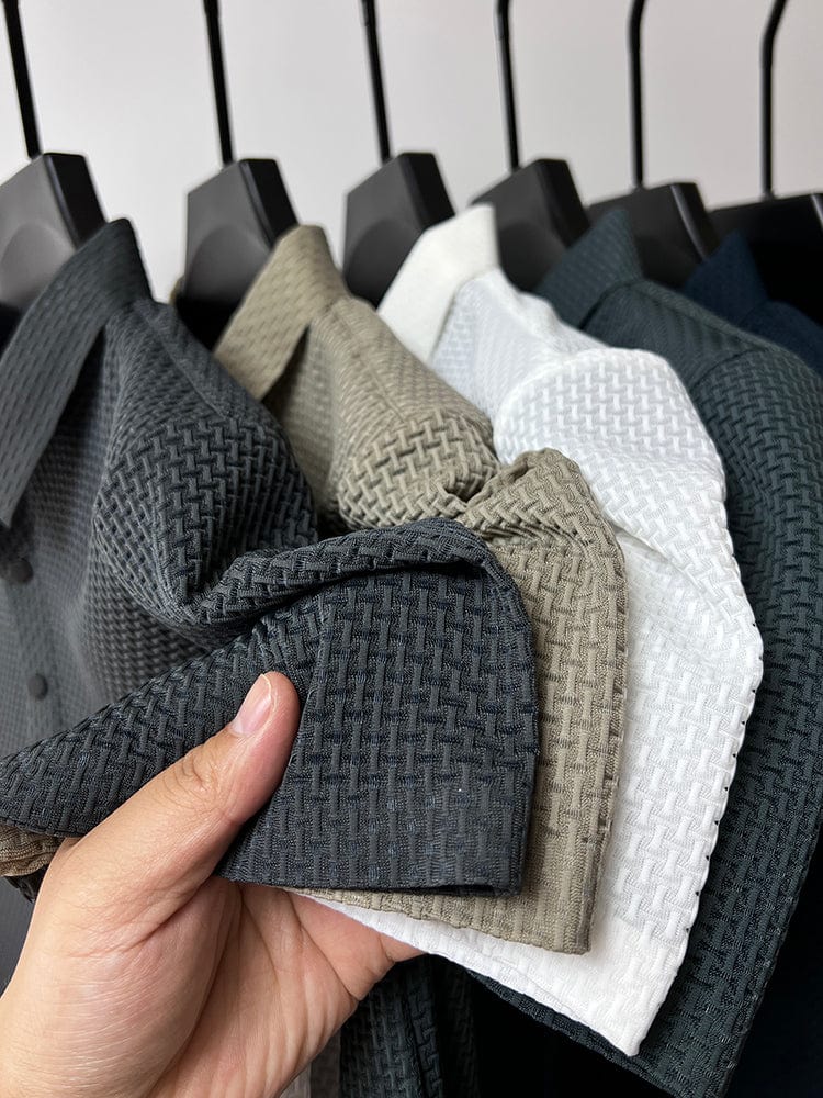 Elio™ Textured Luxe Polo Shirt