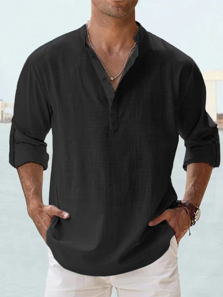 Rogers™ | Breathable linen shirt