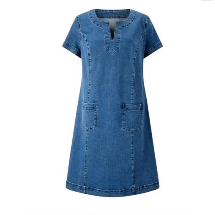 Sofia™ | Soft Denim Dress
