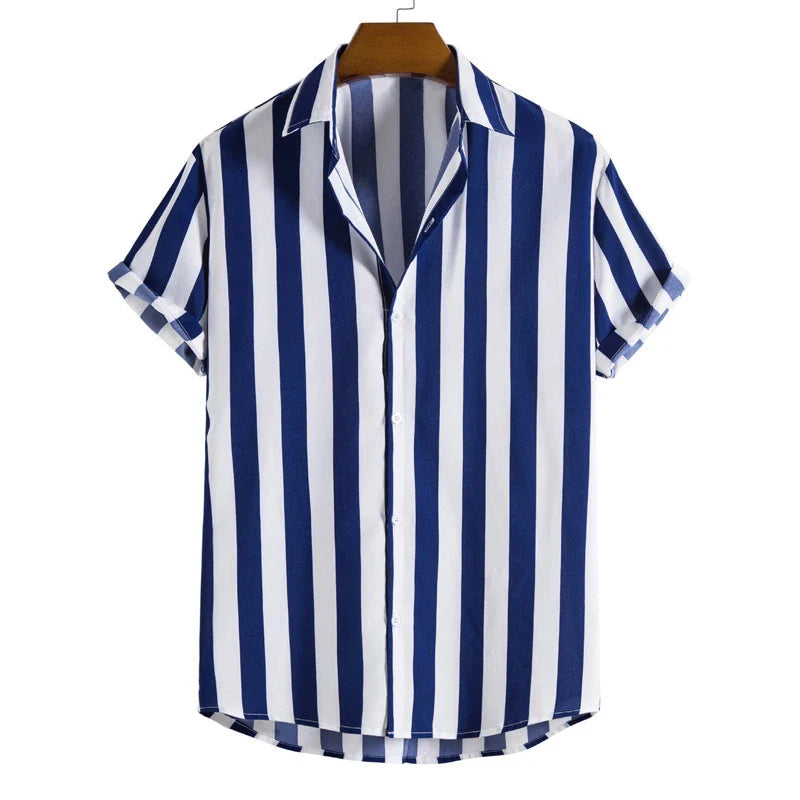 Jago™ Stripe Print Men's Shirt