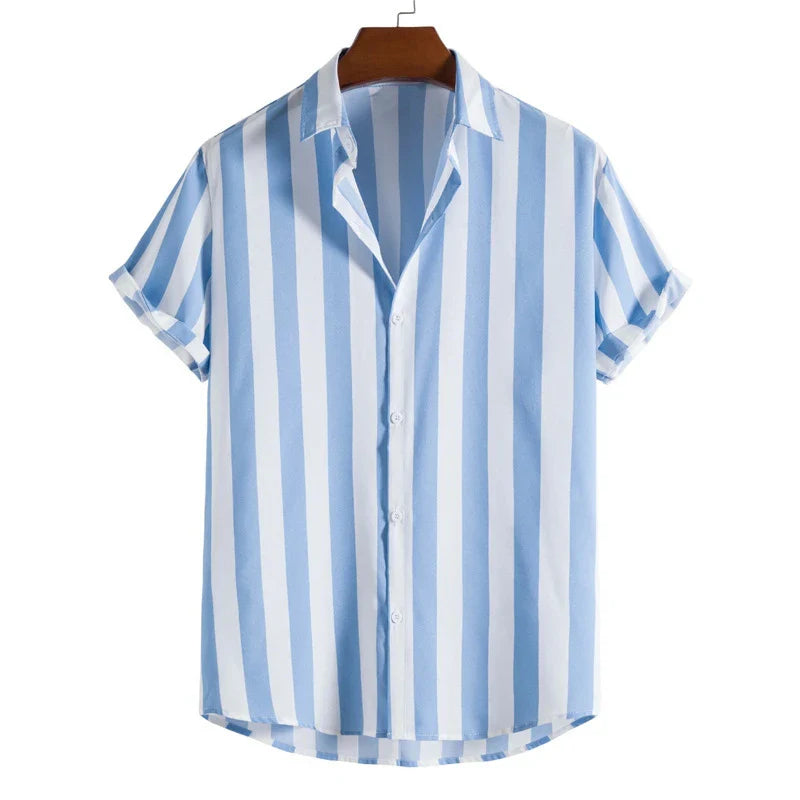 Jago™ Stripe Print Men's Shirt