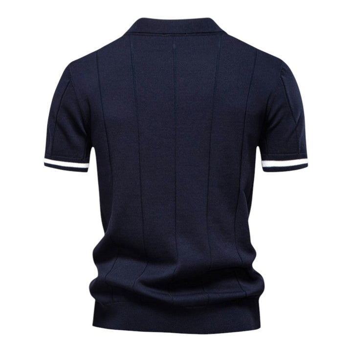 John™  - Casual Atheletic Zipper Polo Shirt