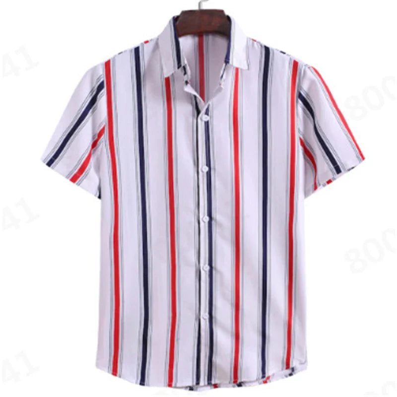 Jago™ Stripe Print Men's Shirt