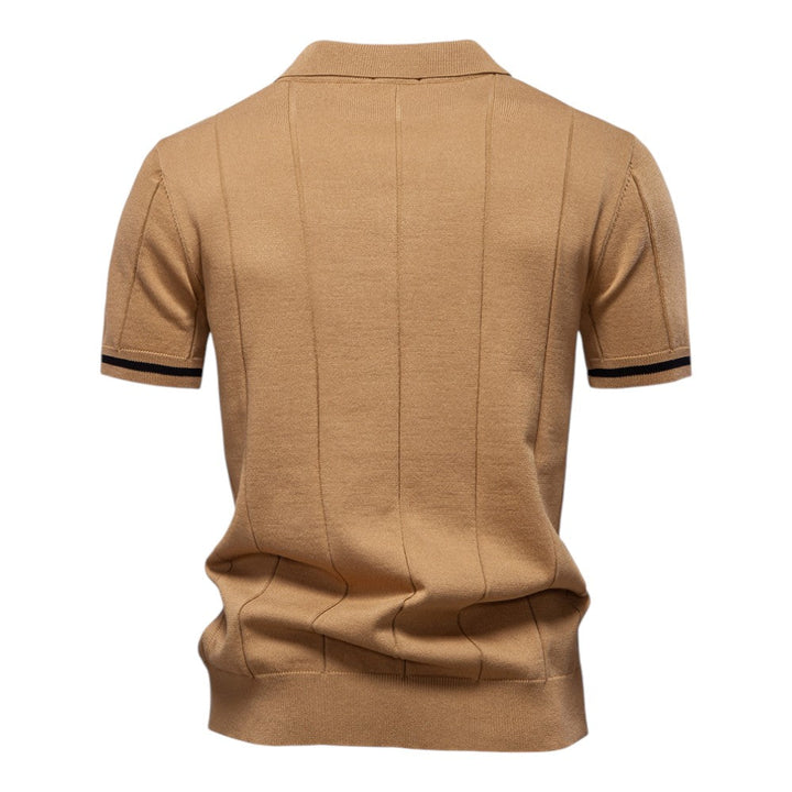 John™  - Casual Atheletic Zipper Polo Shirt