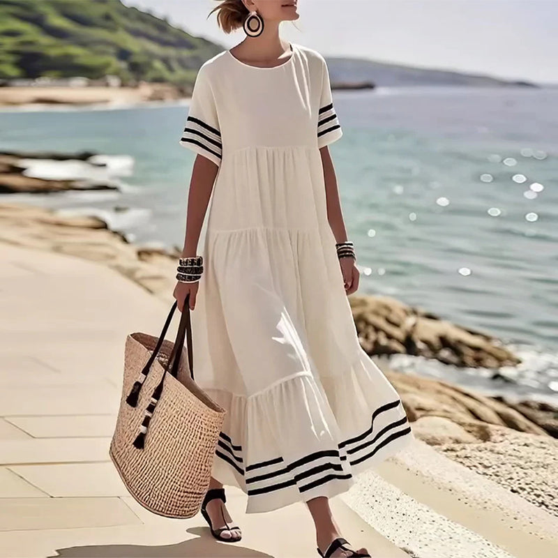 Lucie™ | Modern Short Sleeved Dress