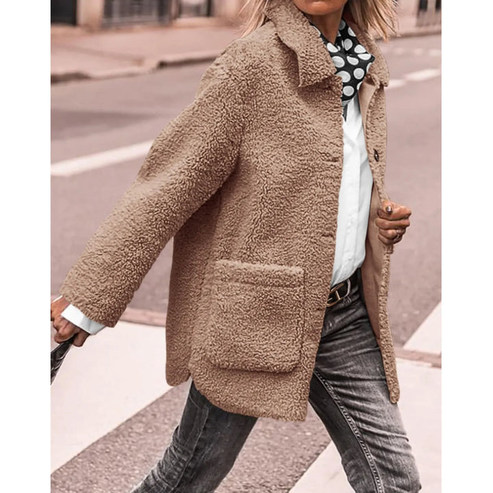 Nora™ Cozy Button-Up Coat