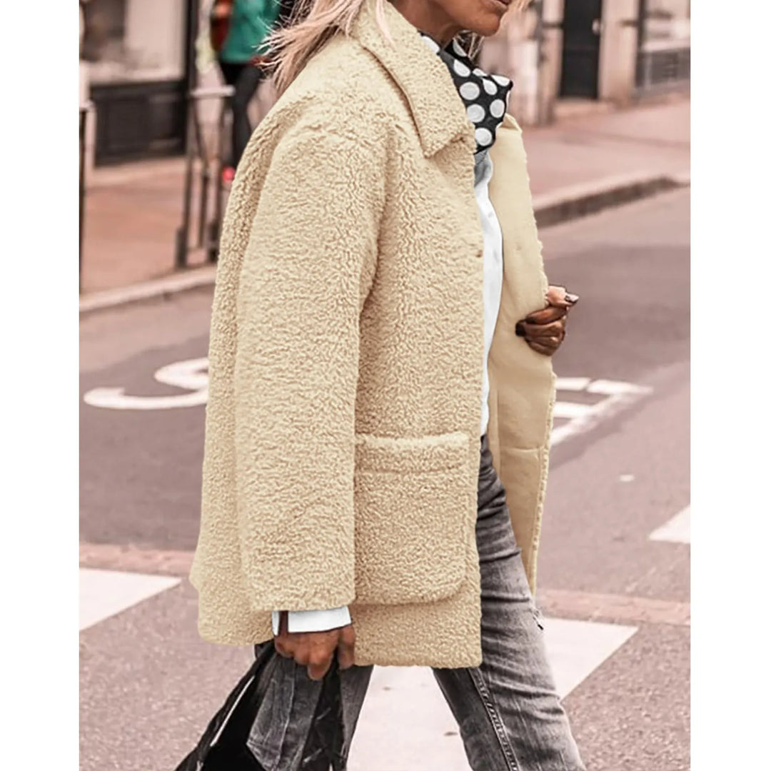 Nora™ Cozy Button-Up Coat