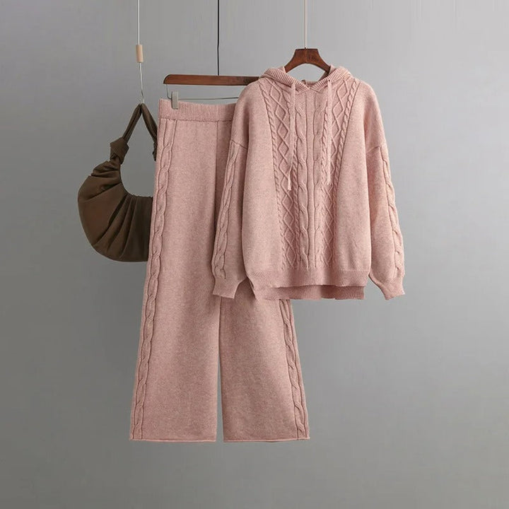 Ava™ Ultra-Comfort Oversized Knit Set