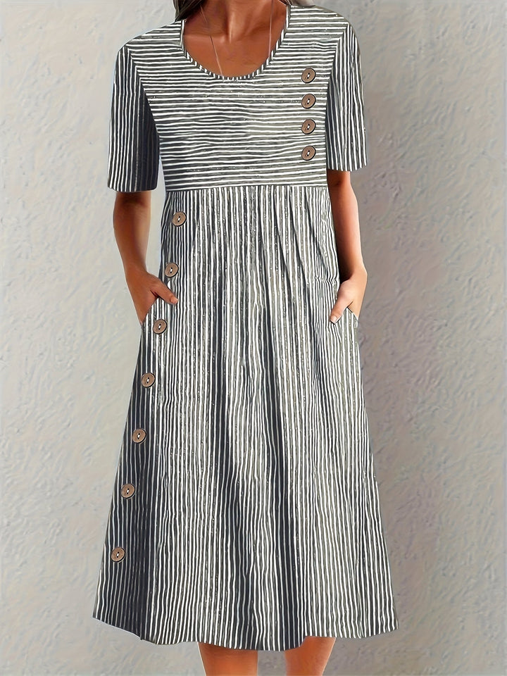 Saphira™ | Striped Summer Dress